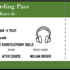 BZF 1 Upgrade Kurs (DE/EN)